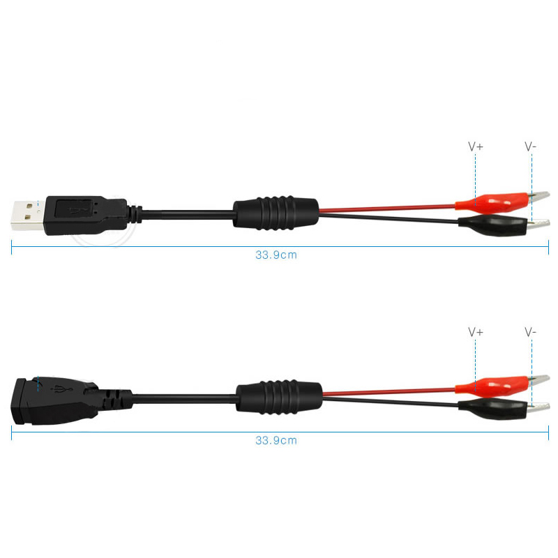 DANIU-USB-Alligator-Clips-Crocodile-Wire-MaleFemale-to-USB-Tester-Detector-DC-Voltage-Meter-Ammeter--1171106-3
