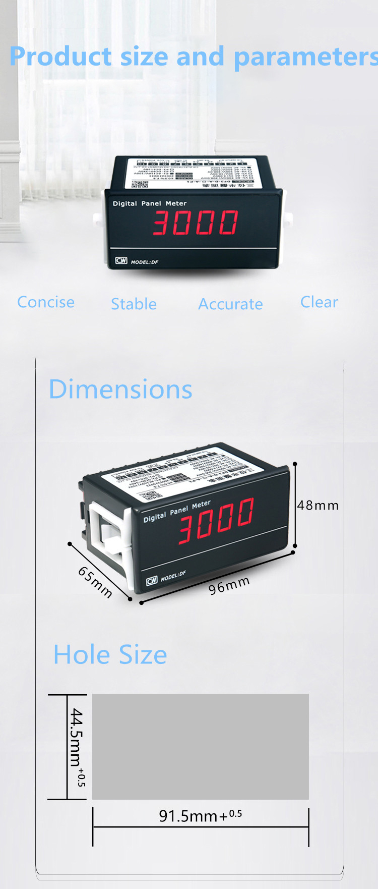 DF3-D-DC-Current-Monitor-Red-LED-Display-Digital-3-12-DC50100A-Ammeter-Instrument-Meter-Tester-1730047-4