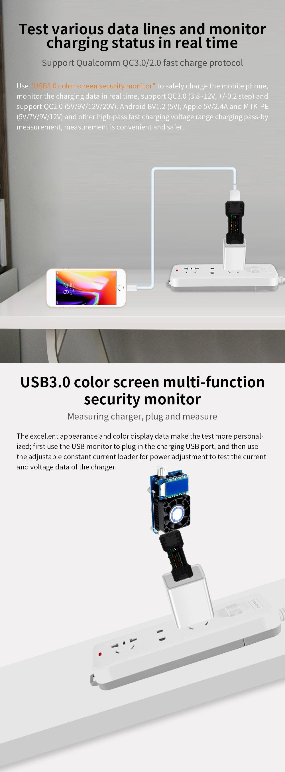 FNB18-32V-160W-USB30-Tester-DC-Digital-Voltmeter-Amperimeter-Current-Voltage-Meter-Amp-Volt-Ammeter--1555197-6