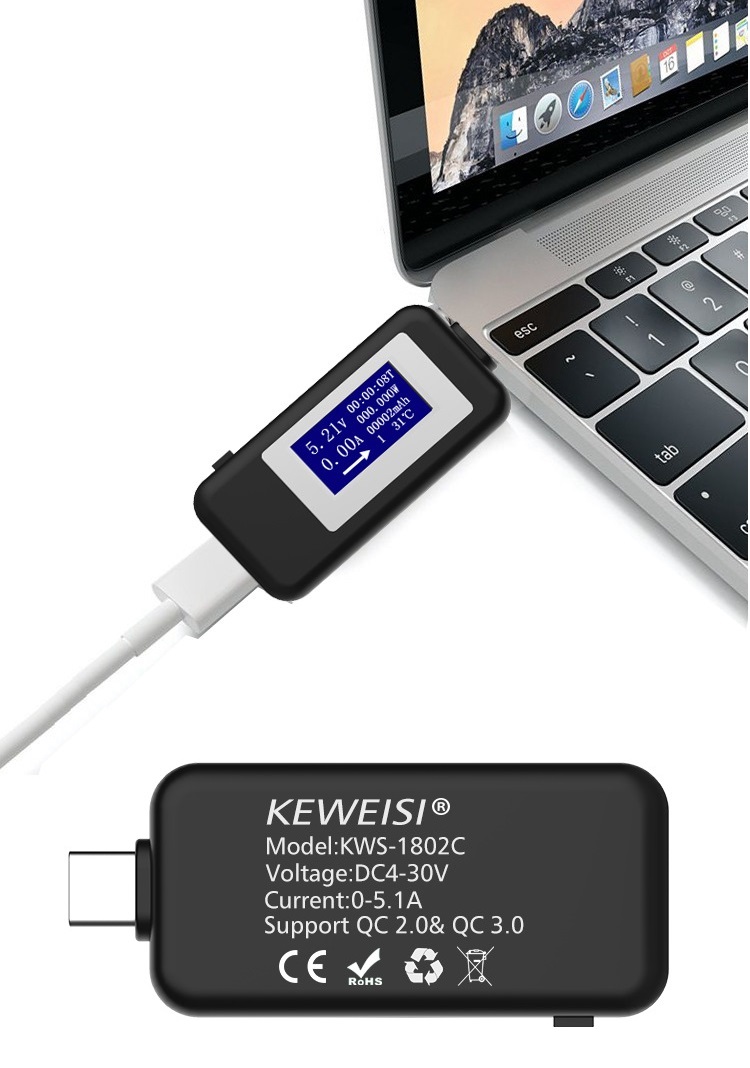 KEWEISI-KWS-1802C-Type-C-USB-Tester-LCD-Digital-Voltmeter-Ammeter-Voltage-Current-Test-Detector-Powe-1876936-9