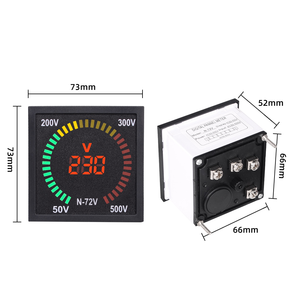 N-72V-50V-500V-73mm-Panel-LED-Display-Voltage-Meter-68mm-Hole-Size-Voltmeter-AC-220V-Digital-Voltage-1732898-2