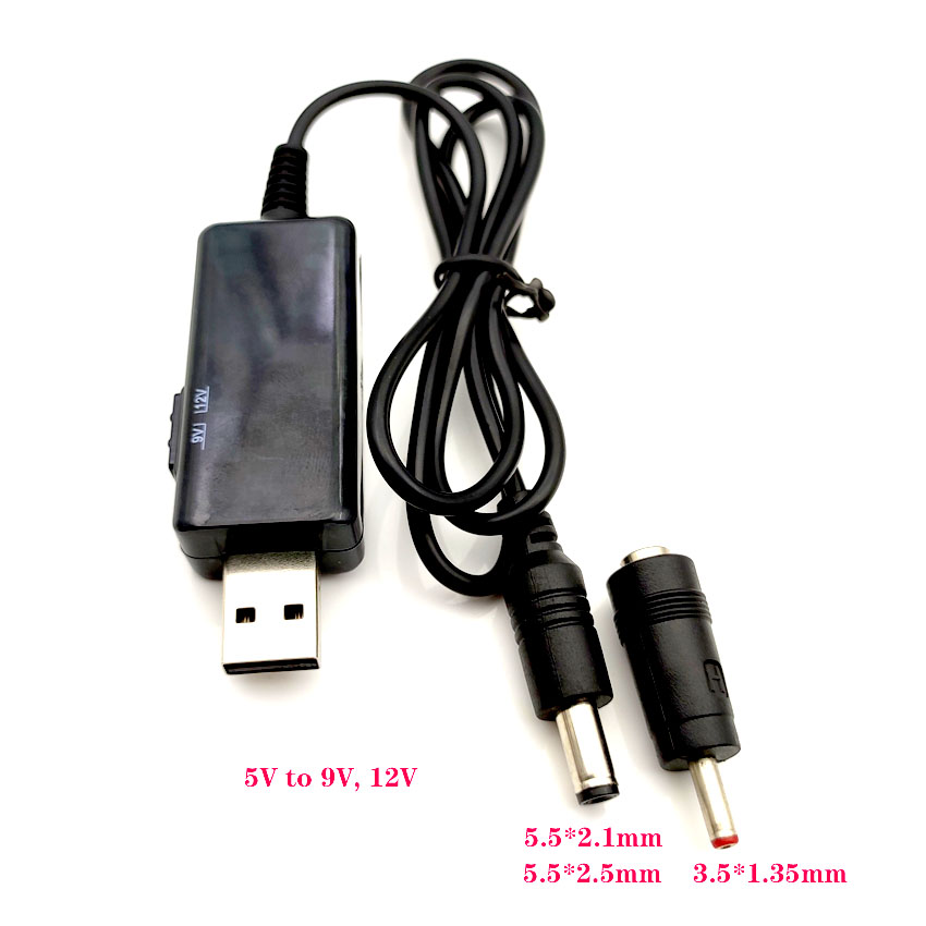 USB-Boost-Converter-DC-5V-To-9V12V-5535MM-Double-Head-Adjustable-Power-Converter-Connector-with-LED--1886356-1