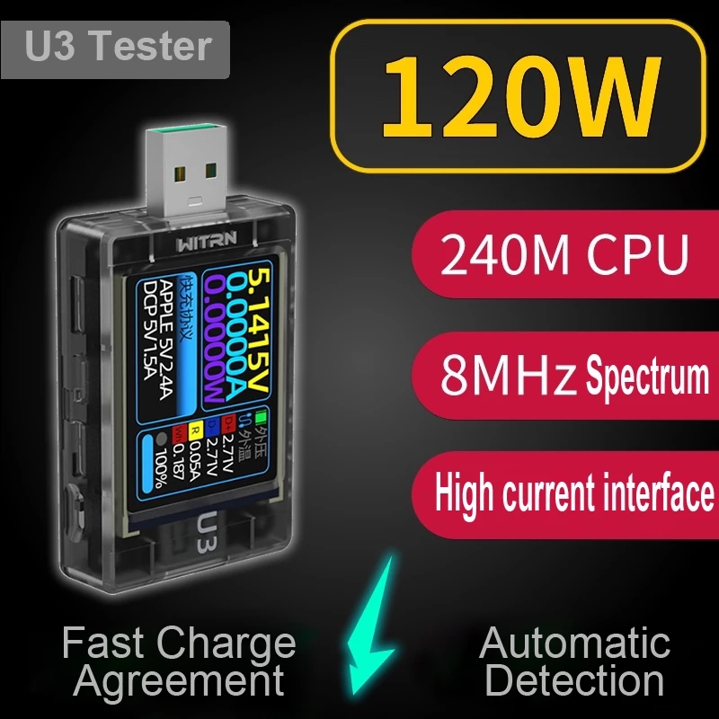 WITRN-U3-USB-Tester-DC4-24V-Current-Voltage-Meter-QC5-PD30-20-PPS-Fast-Charging-Protocol-Capacity-PD-1923504-1
