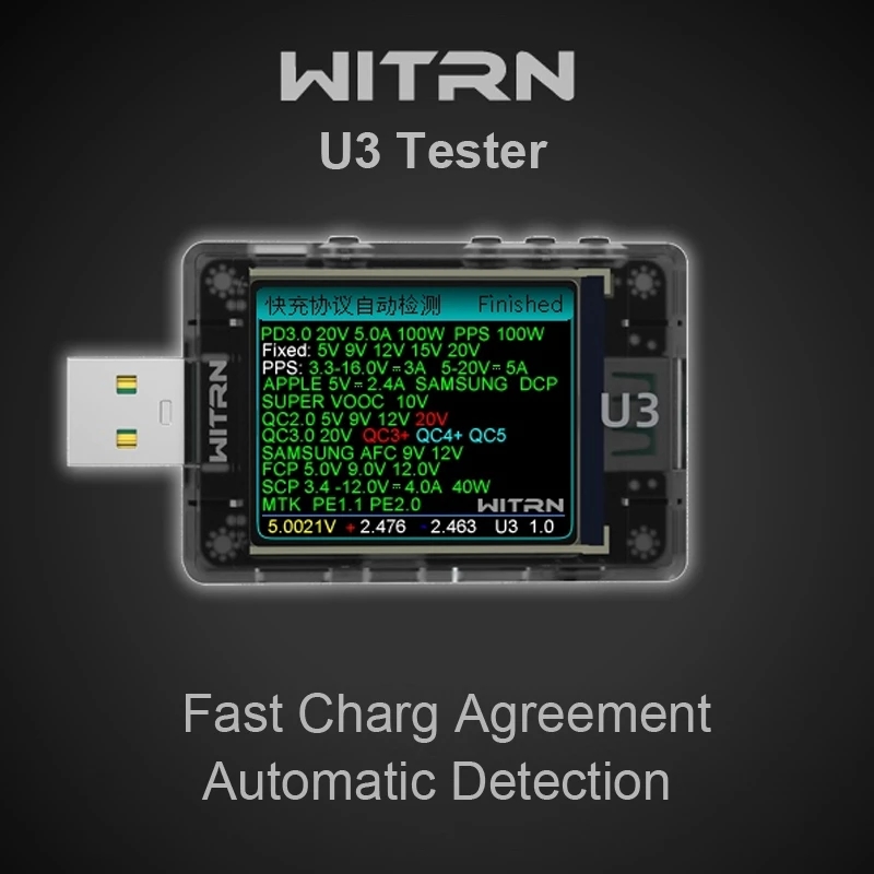 WITRN-U3-USB-Tester-DC4-24V-Current-Voltage-Meter-QC5-PD30-20-PPS-Fast-Charging-Protocol-Capacity-PD-1923504-5