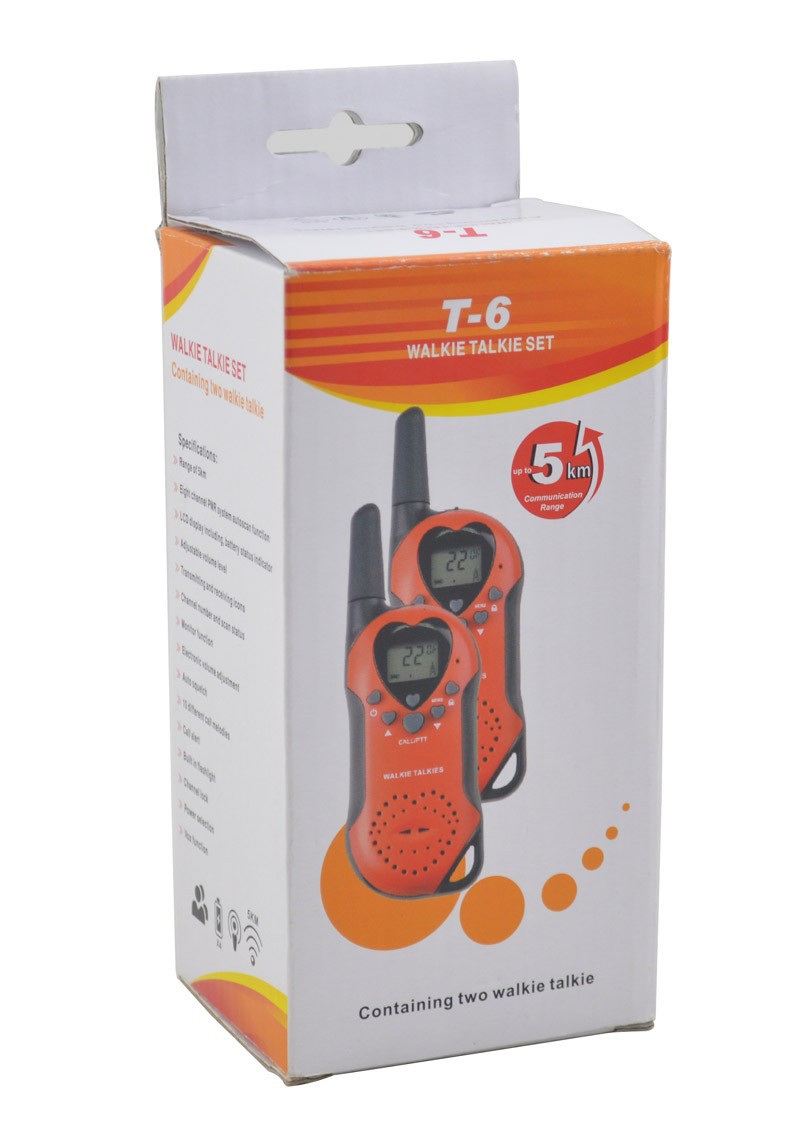 1-Pair-KALOAD-T6-822-Optional-Channels-446462MHz-License-Free-Mini-Walkie-Talkie-For-Kid-1205532-5