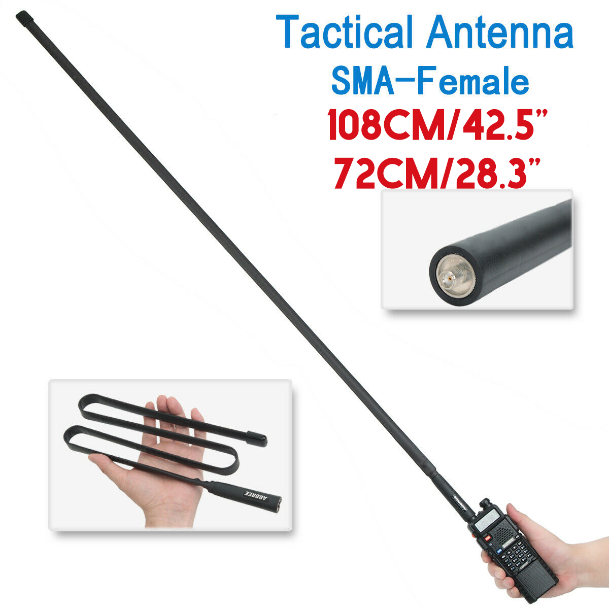 108cm72cm-SMA-Female-Tactical-Antenna-For-Baofeng-UV-5R-UV-82-ABBREE-AR-F8-Two-Way-Radio-1558530-1
