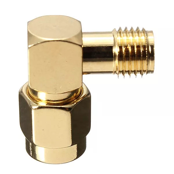 10Pcs-DANIU-SMA-Male-To-SMA-Female-Jack-Right-Angle-Crimp-RF-Adapter-Connector-1597148-4