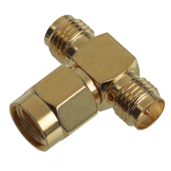 1PC-Adapter-RP-SMA-Male-To-2-SMA-Female-Jack-Triple-T-RF-Connector-Triple-1M2F-984633-5