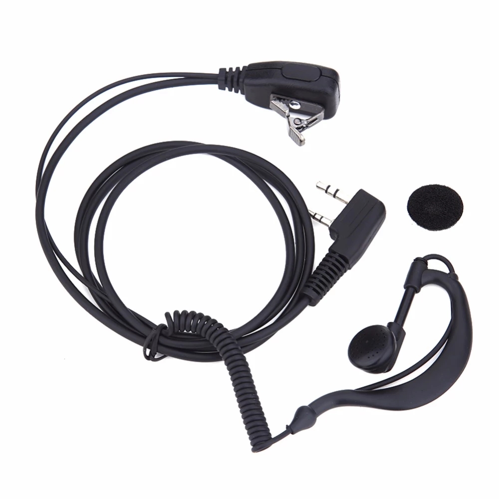 2-PIN-Earpiece-Headset-PTT-MIC-1m-Ear-Hook-Walkie-Talkie-Earbud-Interphone-Earphone-Earpiece-for-BAO-1868711-2