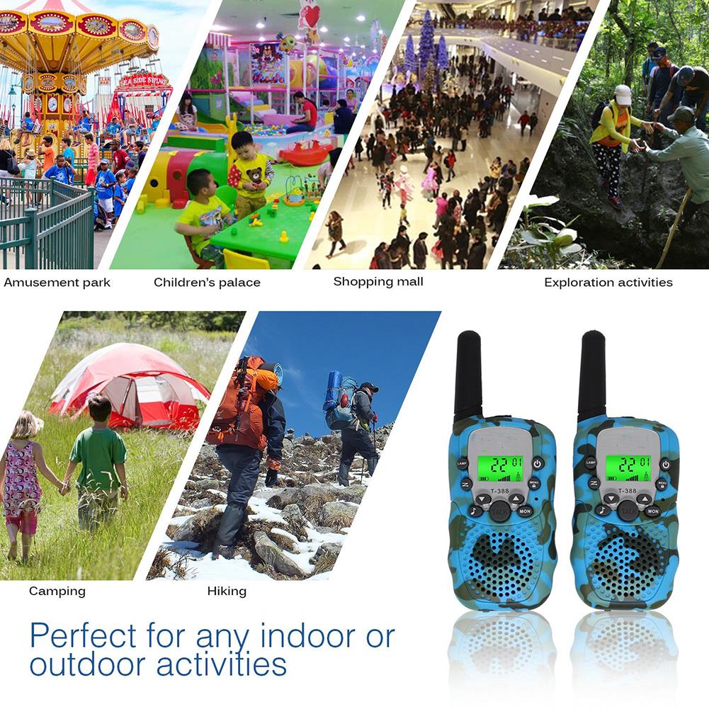 2Pcs-T388-Children-Camouflage-Walkie-Talkie-22-Channel-05W-Radio-Transceiver-Built-in-Flashlight-1242160-7