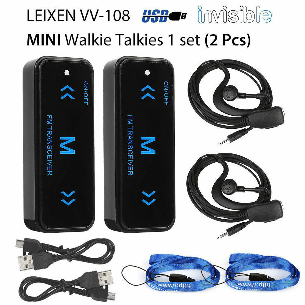 2Pcs-V108-Mini-Walkie-Talkie-Two-Way-400-470MHz-FM-Radio-Ricetrasmittente--2-Cuffie-USB-Carica-1701285-1
