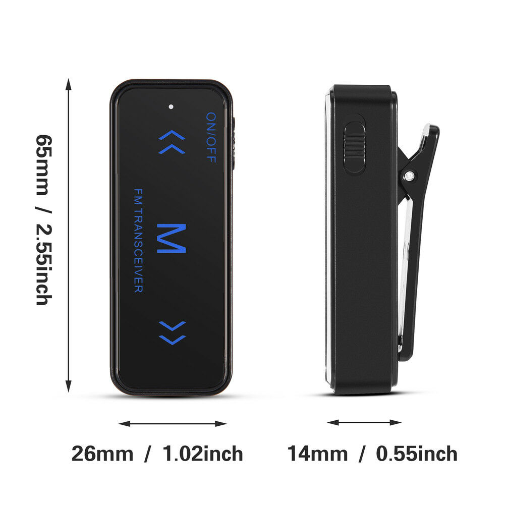 2Pcs-V108-Mini-Walkie-Talkie-Two-Way-400-470MHz-FM-Radio-Ricetrasmittente--2-Cuffie-USB-Carica-1701285-8