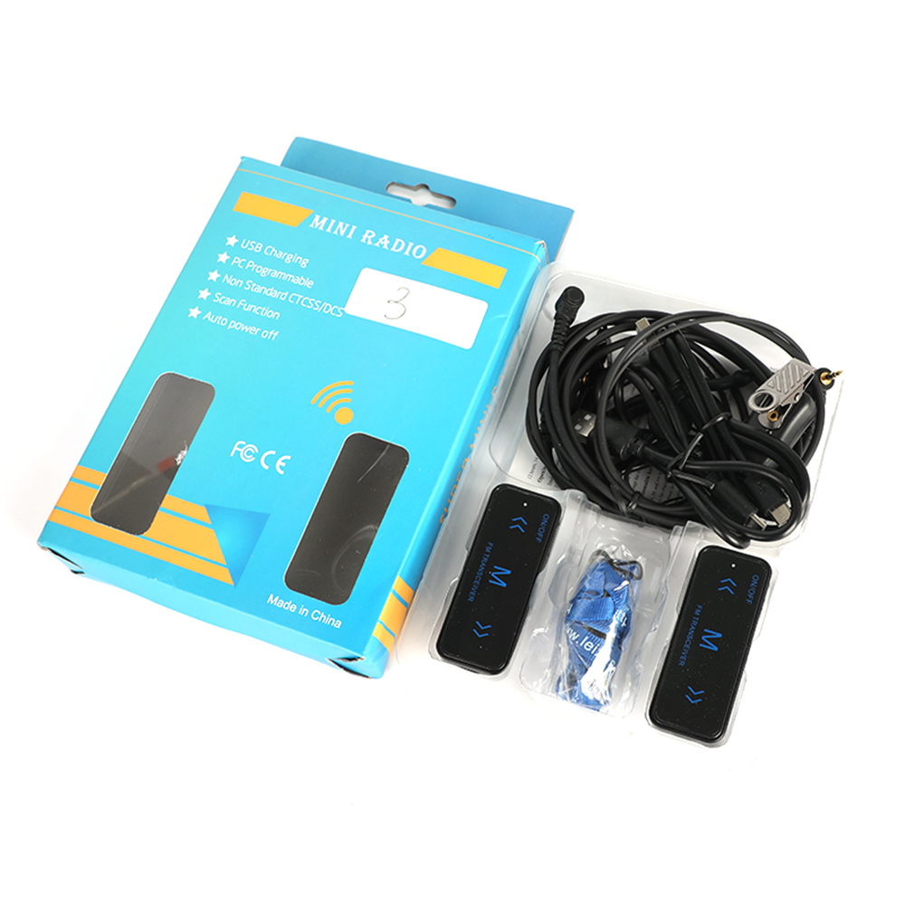 2Pcs-V108-Mini-Walkie-Talkie-Two-Way-400-470MHz-FM-Radio-Ricetrasmittente--2-Cuffie-USB-Carica-1701285-9