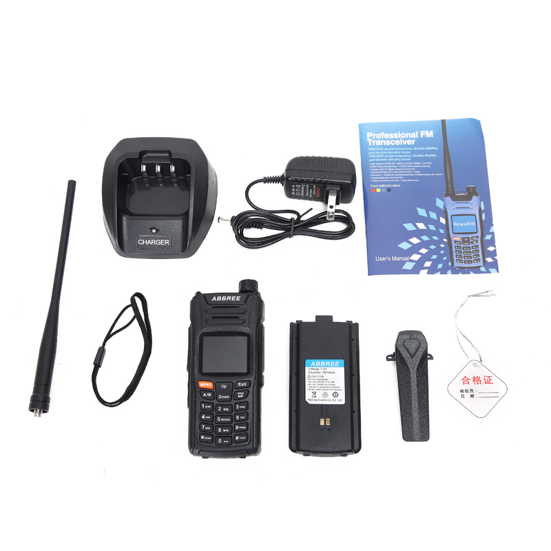 ABBREE-AR-F6-Walkie-Talkie-Six-6-Bands-Police-Band-LCD-Color-Display-Dual-Display-Dual-Standby-999CH-1821435-11