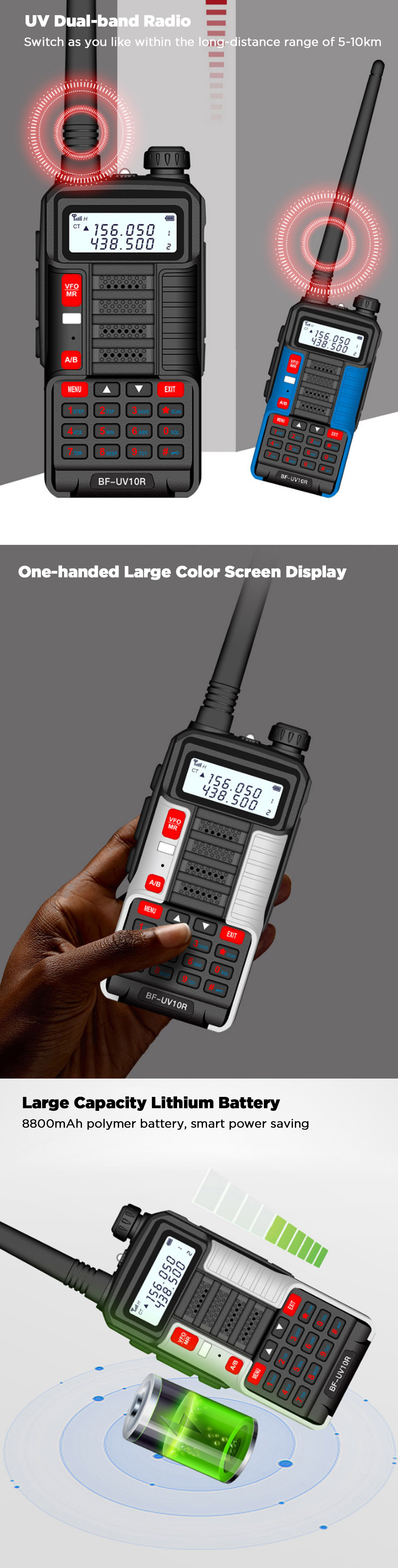 BAOFENG-BF-UV10R-4800mAh-10W-Two-way-Handheld-Radio-UV-Dual-Blue-Walkie-Talkie-128-Channels-LED-Flas-1756380-3