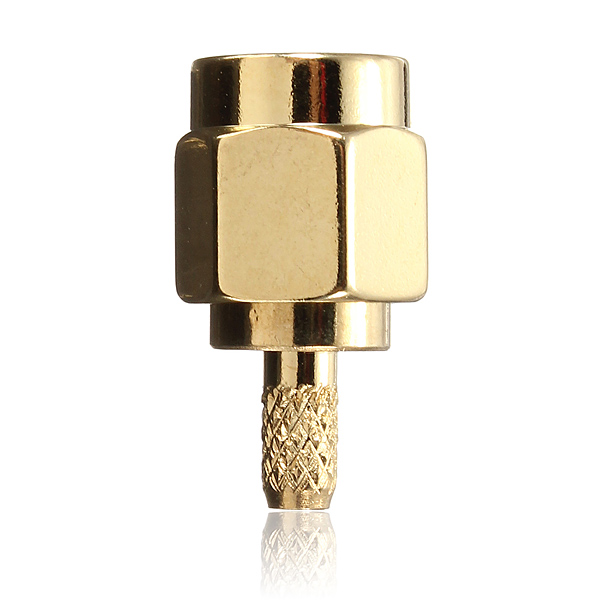 Brass-RP-SMA-Male-Plug-Center-Window-Crimp-Cable-RF-Adapter-Connector-929721-1