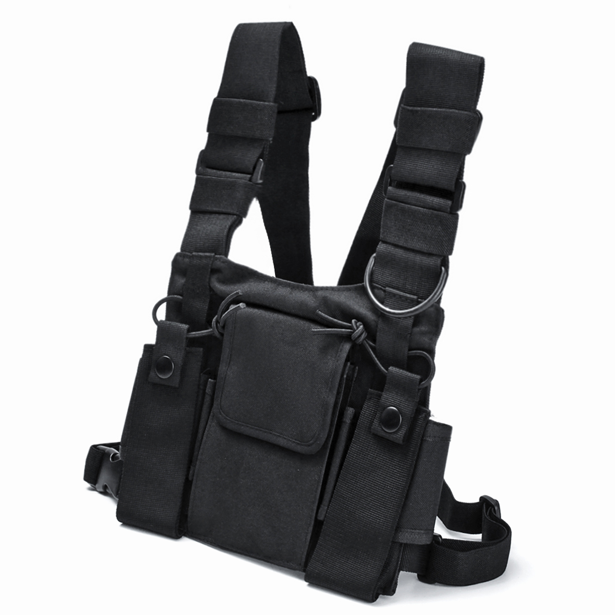 Chest-3-Pocket-Harness-Nylon-Bag-Pack-Backpack-Holster-for-Radio-Walkie-Talkie-Two-Way-Radio-1350160-1