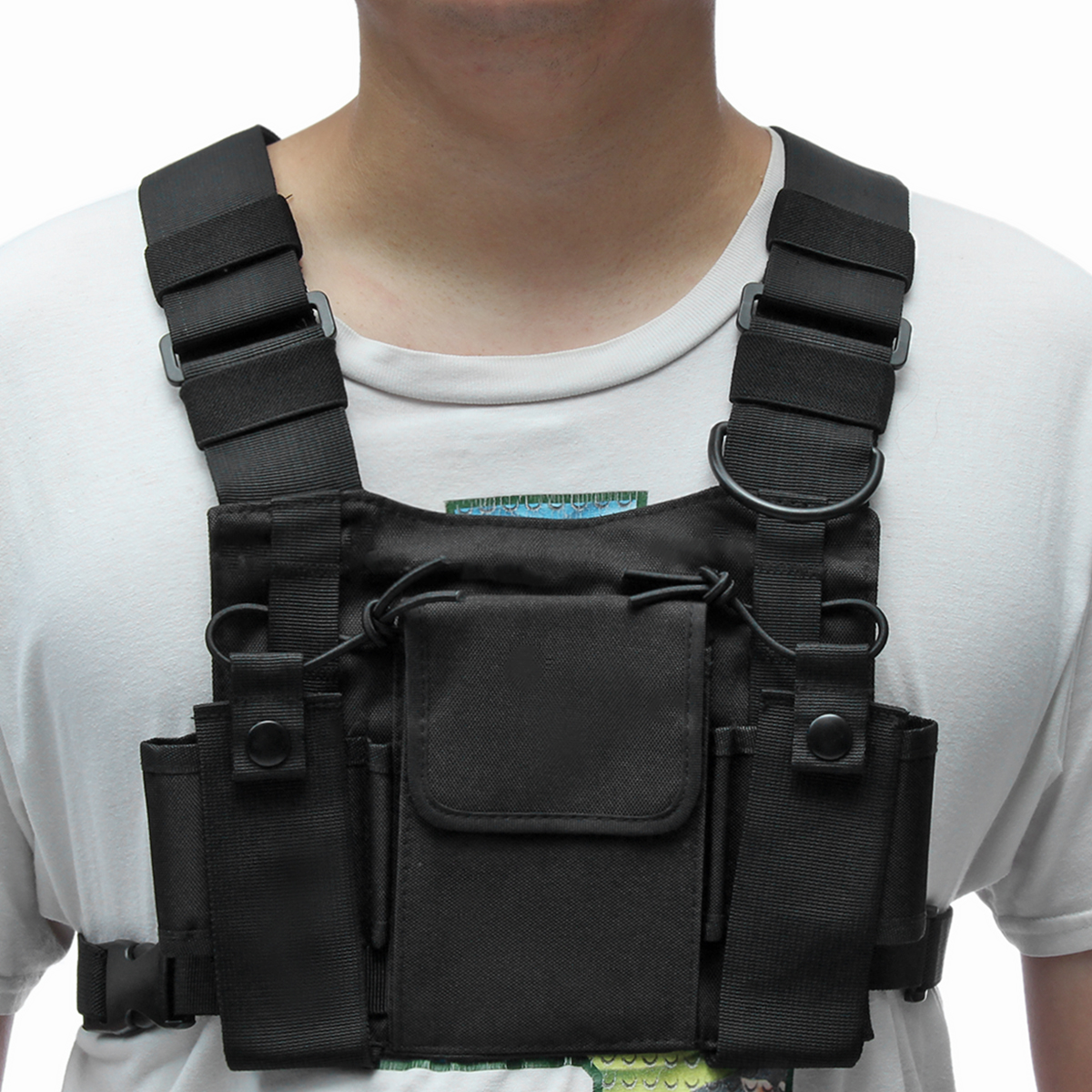 Chest-3-Pocket-Harness-Nylon-Bag-Pack-Backpack-Holster-for-Radio-Walkie-Talkie-Two-Way-Radio-1350160-8