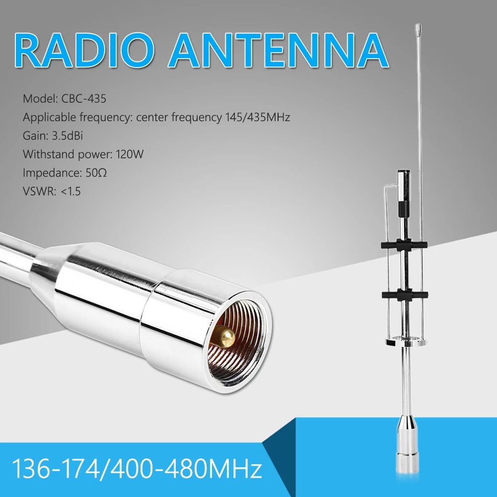 New-Dual-Band-Antenna-CBC-435-UHF-VHF-145435MHz-Outdoor-Personal-Car-Parts-Decoration-for-Mobile-Rad-1873075-2