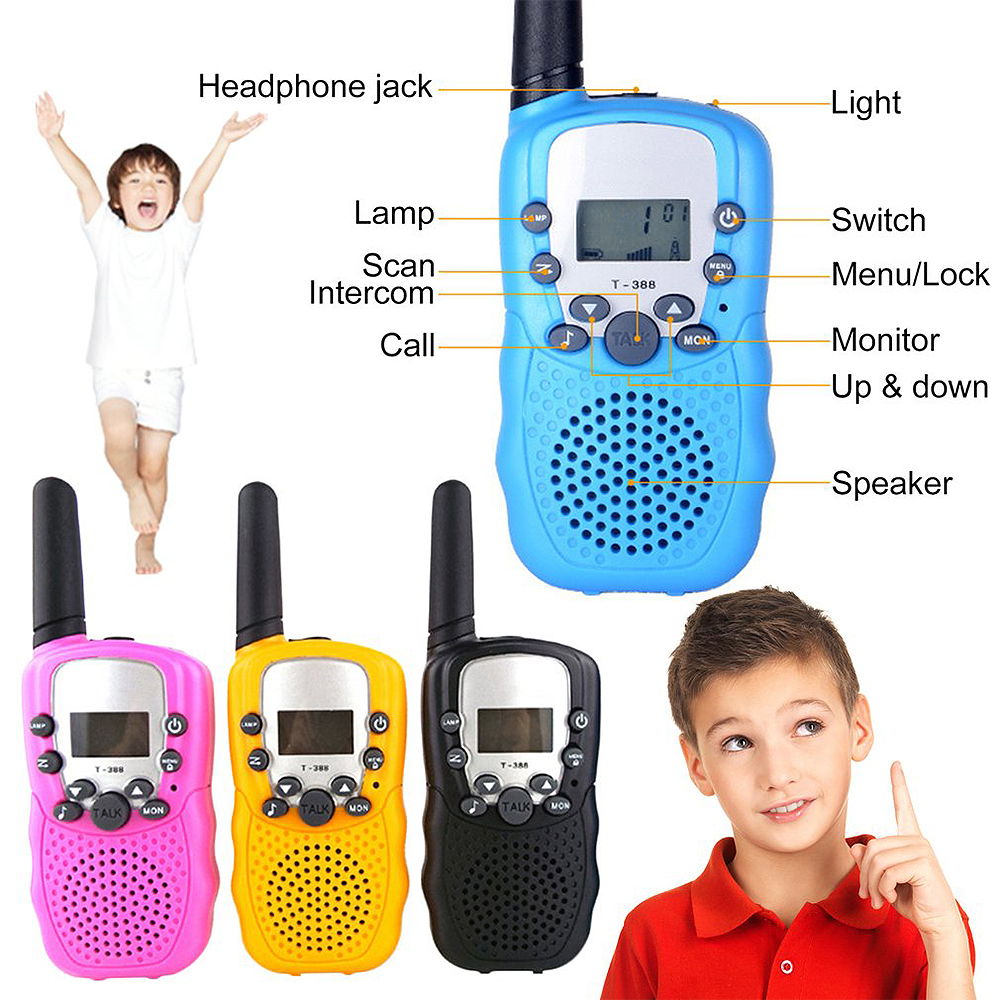 T388-Wireless-Kids-Walkie-Talkie-Portable-Handheld-Radio-05W-UHF-462-467MHz-22CH-Long-Range-Two-Way--1973813-3