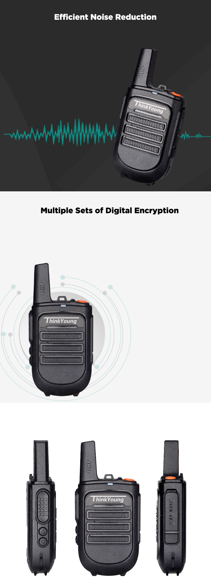 Thinkyoung-828-5W-IP54-Waterproof-Dustproof-Mini-Handheld-Radio-Walkie-Talkie-Interphone-Civilian-In-1617304-2