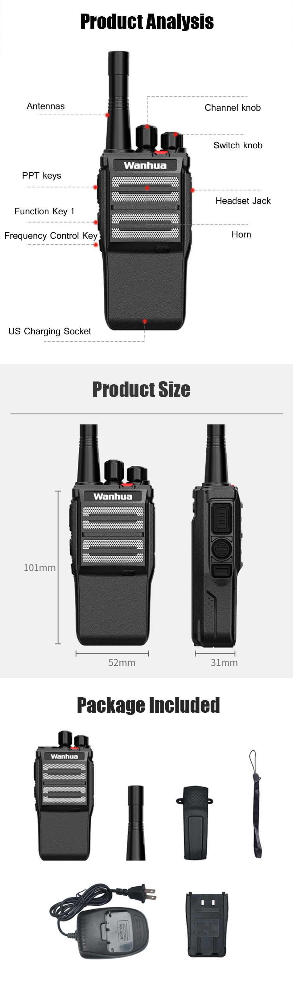 WANHUA-8W-Classic-Walkie-Talkie-16-Channels-400-470MHz-Two-Way-Handheld-Radio-Outdoor-Work-Durable-T-1771312-4