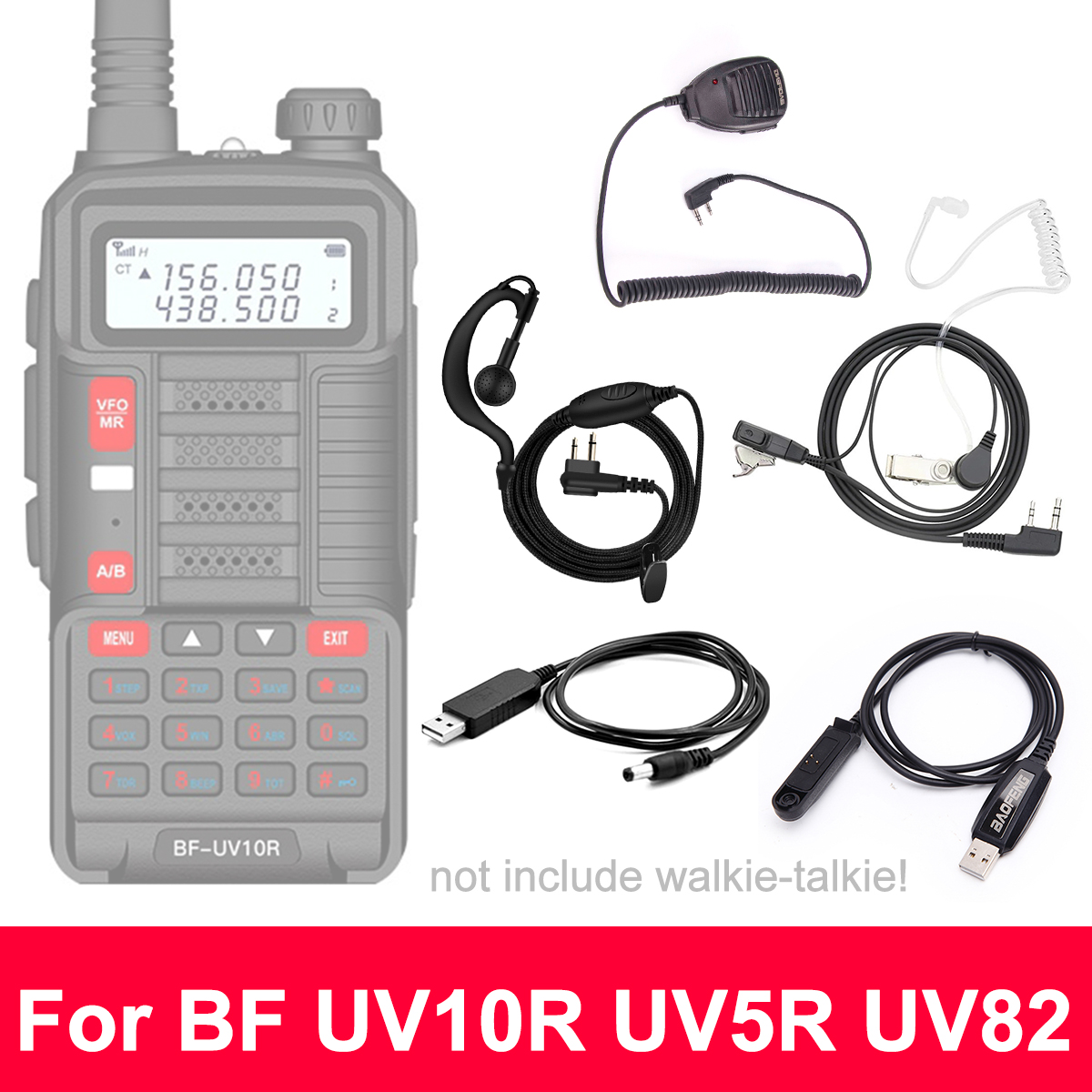 Walkie-Talkie-Accessories-Write-Frequency-Line-Headphones-USB-Car-Charger-Hand-Microphone-Two-Way-Ra-1837282-1