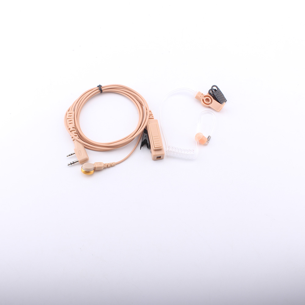 Walkie-talkie-Earphone-High-grade-Double-Line-Khaki-Long-PTT-Button-Air-Duct-headset-K-Connector-1289616-3