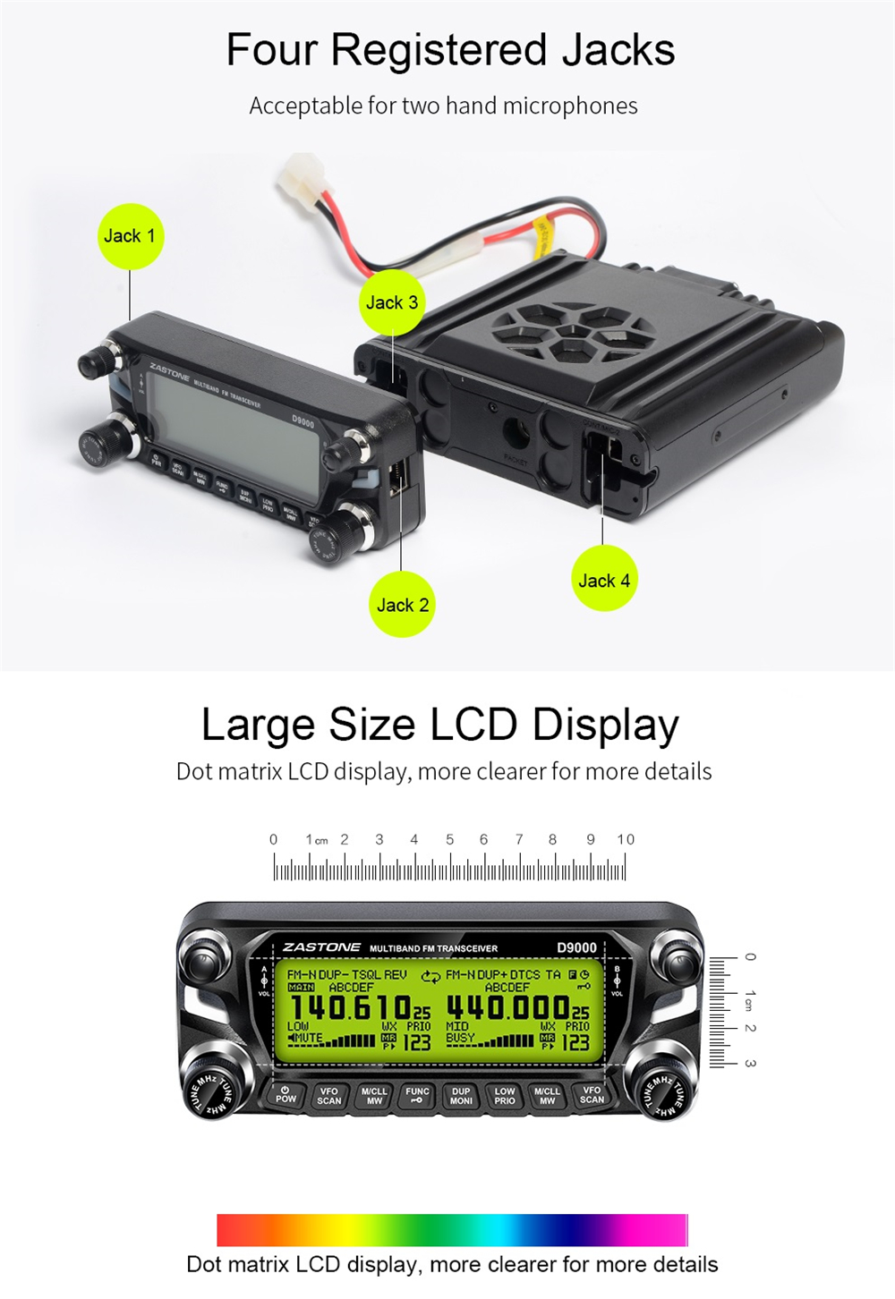 Zastone-D9000-Radio-Transceiver-512-Channels-Ham-50W-136-174MHz-400-520MHz-Car-Walkie-Talkie-Mobile-1385372-5