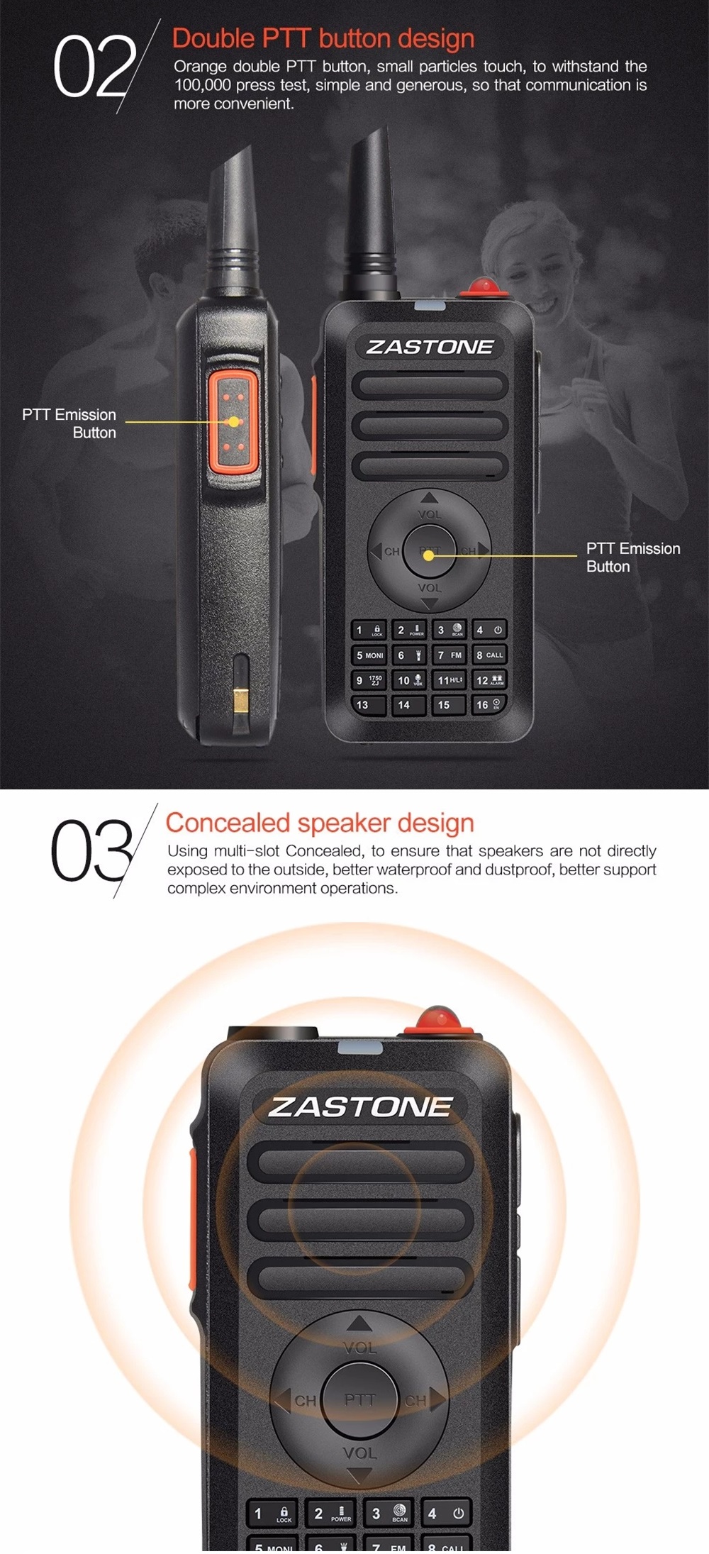 Zastone-X68-Walkie-Talkie-UHF-400-470Mhz-Handheld-Radio-Communicator-Two-Way-Radio-Communication-Ham-1385373-3
