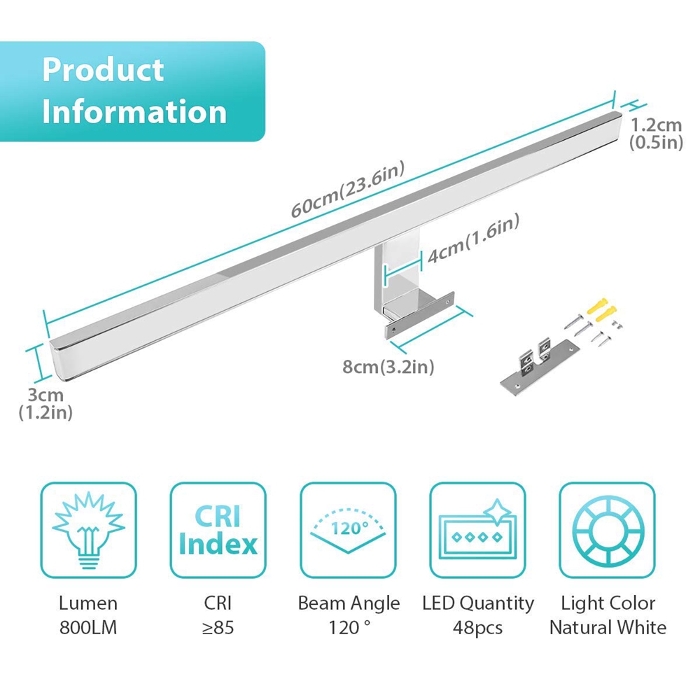 10W-800lm-60cm-Bathroom-Mirror-Wall-Light-for-Bathroom-Home-Waterproof-IP44-Aluminum-Lamp-1514347-3