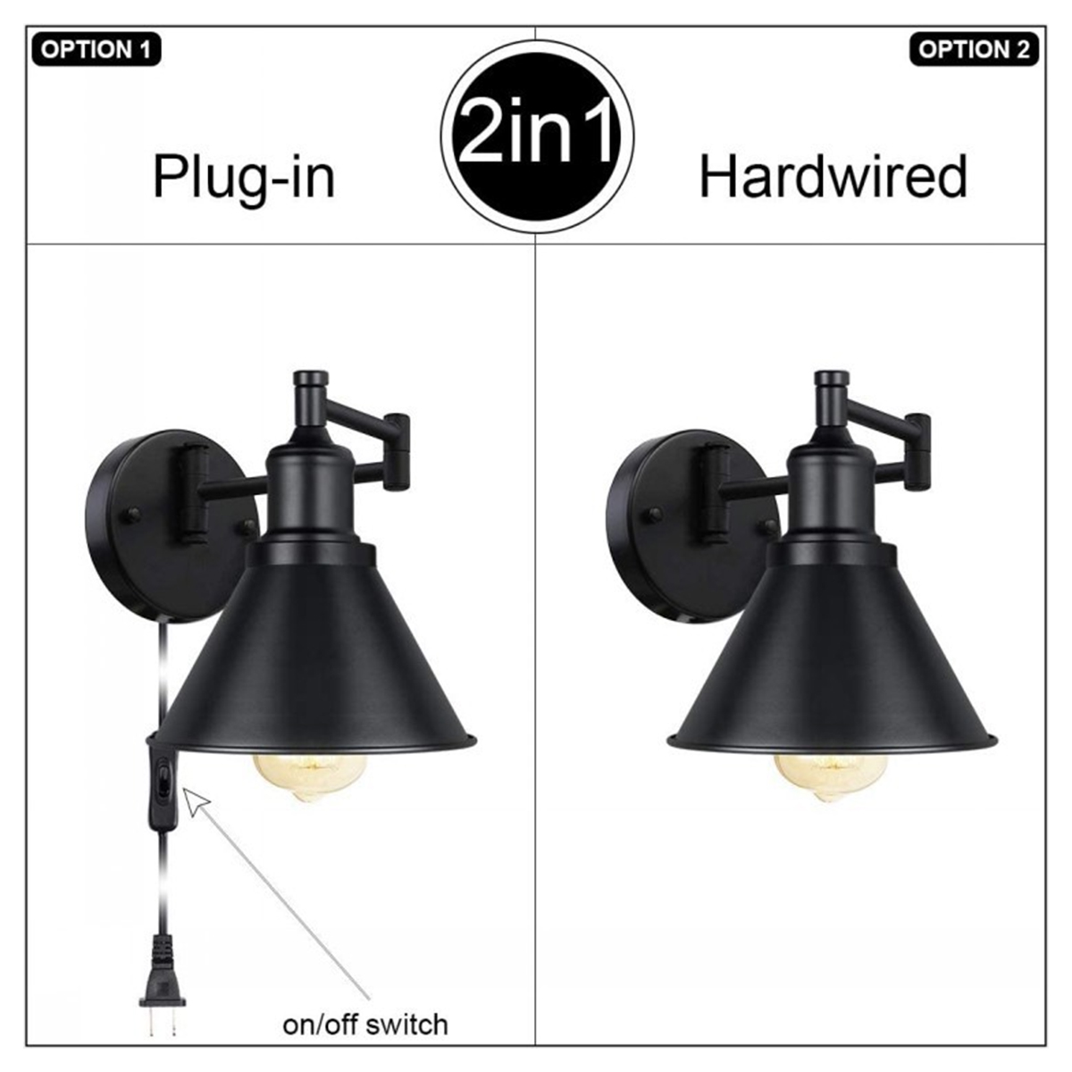 12Pcs-220V-Adjustable-LED-Wall-Light-Lampshade-Lamp-Cover-Holder-Fixture-Dinning-Room-Without-Bulb-1797094-4
