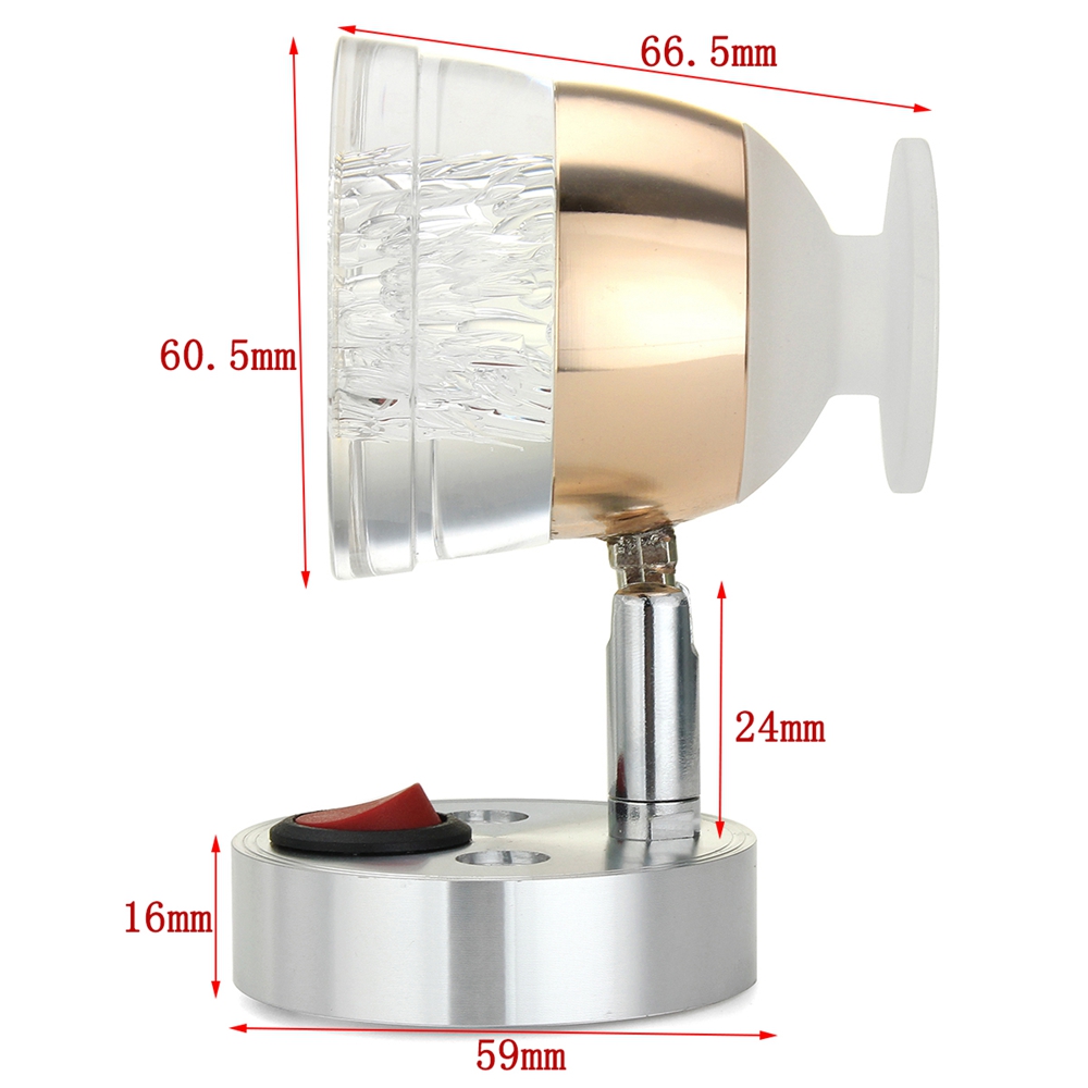 12V-3W-Frosted-Glass-LED-Spot-Reading-Light-RV-Boat-Wall-Mount-Bedside-Lamp-1439730-9