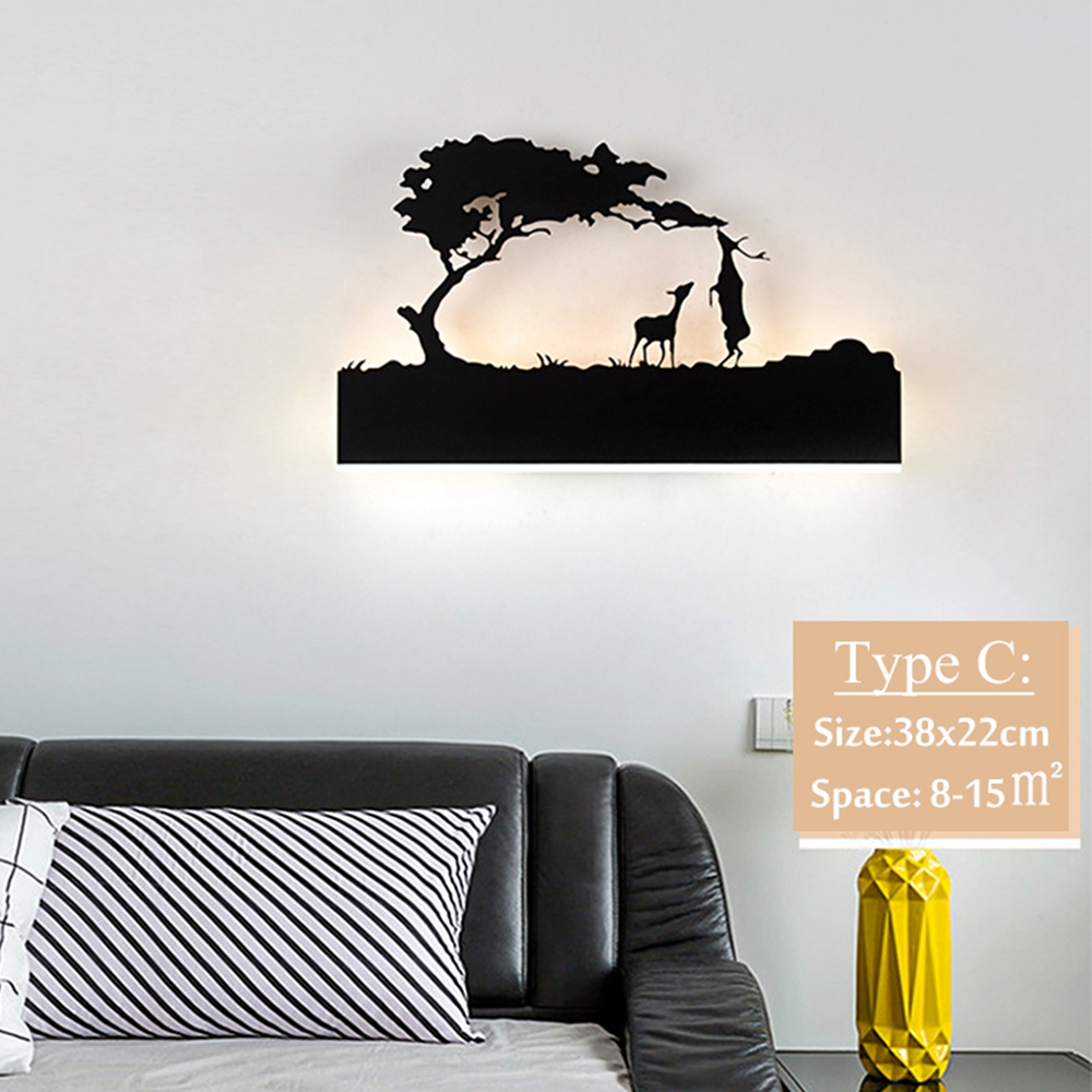 14W-Nordic-Art-Modern-Bedroom-Bedside-Sconce-Light-Wall-Lamp-Room-Hotel-AC175-265V-1545085-5