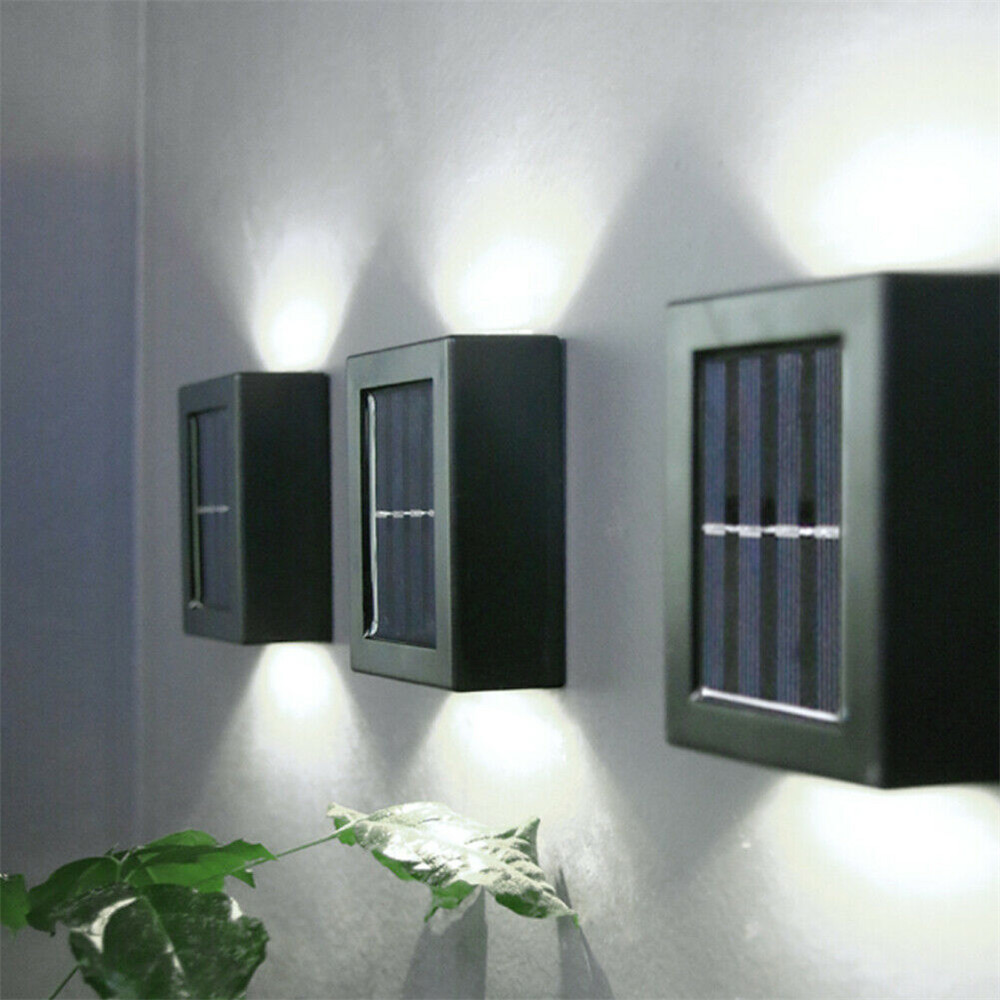 2Pcs-Solar-Wall-Lamp-Light-Up-and-Down-Garden-Decorative-Solar-Sensor-LED-Light-1850890-5