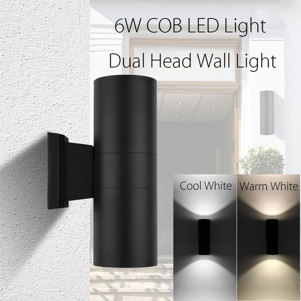 6W-Up-Down-Dual-Head-COB-LED-Wall-Light-Sconce-for-Indoor-Outdoor-Waterproof-Lamp-1288625-1
