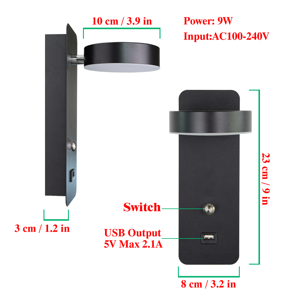 9W-350deg-Rotatable-Led-Indoor-Wall-Lamps-with-Switch-USB-Charge-Wall-Light-for-Home-Bedside-Stairwa-1814961-5