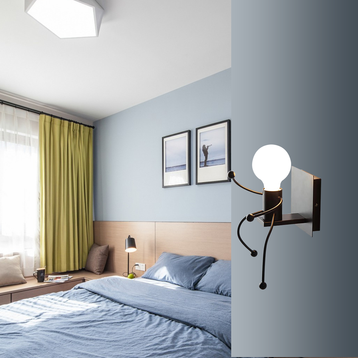 Creative-Funny-Modern-Iron-People-Jumping-E27-Wall-Light-Hanging-Chandelier-Fixtures-Iron-Art-Bedsid-1793862-10