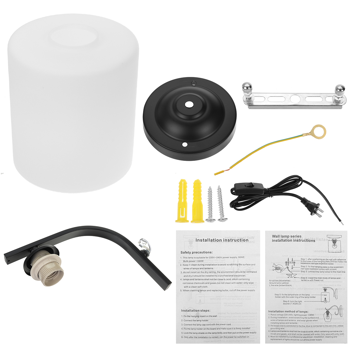 E27-American-Style-Bedroom-Wrought-Iron-Retro-Wall-Lamp-with-Power-Switch-Cord-Without-Bulb-1809571-10