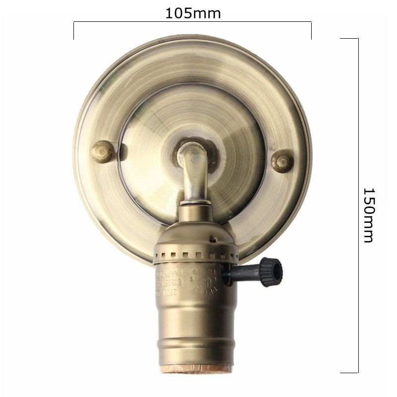 E27-Antique-Vintage-Switch-Type-Wall-Light-Sconce-Lamp-Bulb-Socket-Holder-Fixture-1077624-5
