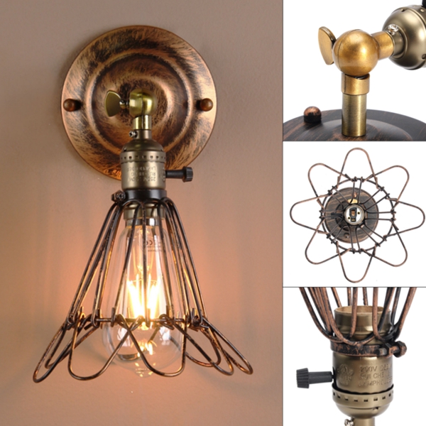E27-Loft-Metal-Retro-Vintage-Rustic-Sconce-Wall-Light-Edison-Lamp-Bulb-Fixture-1052749-4