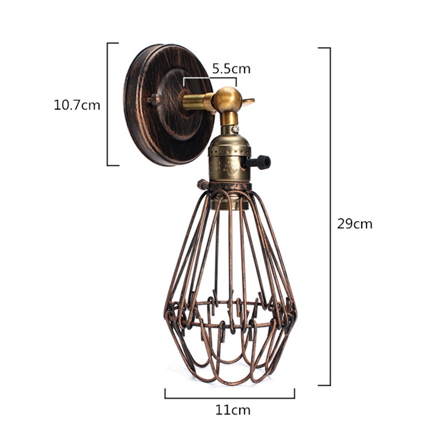 E27-Loft-Metal-Retro-Vintage-Rustic-Sconce-Wall-Light-Edison-Lamp-Bulb-Fixture-1052749-8