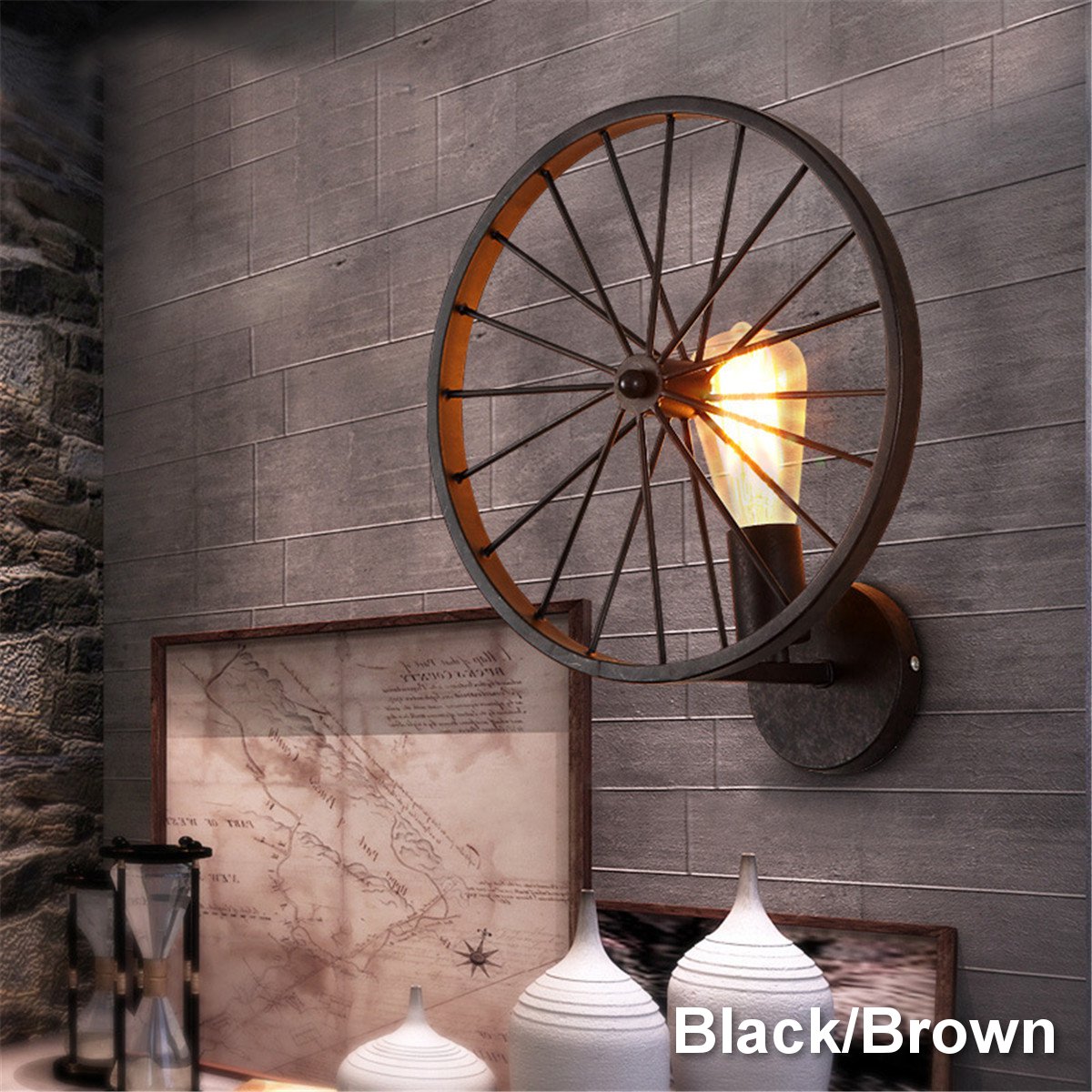 E27-Vintage-Industrial-Wheel-Wall-Light-Home-Bar-Sconce-Lamp-Corridor-Fixture-1689912-2