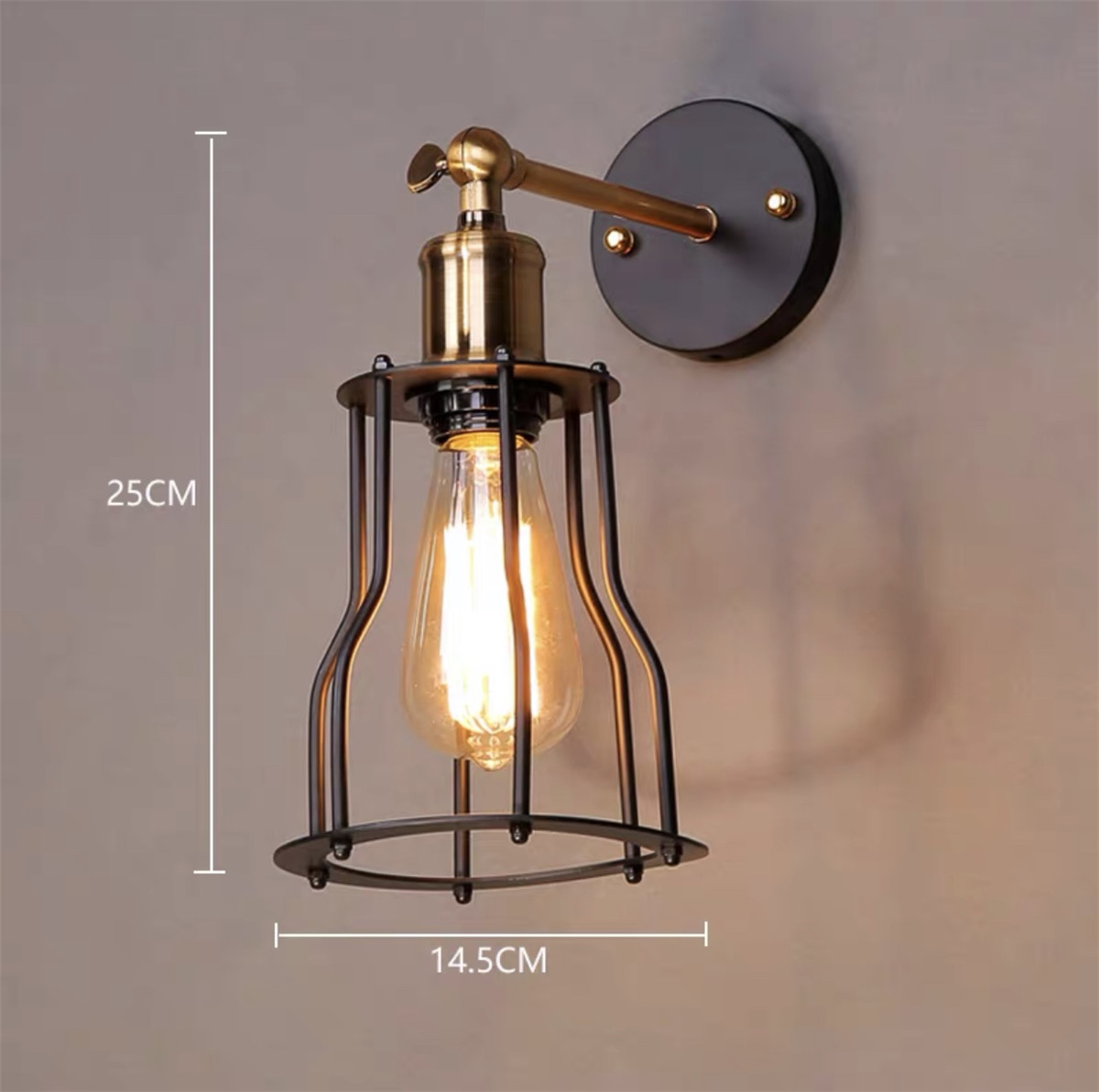 E27-Vintage-Wall-Light-Home-Bar-Sconce-Lamp-Corridor-Fixture-Decoration-AC85-265V-1706672-5