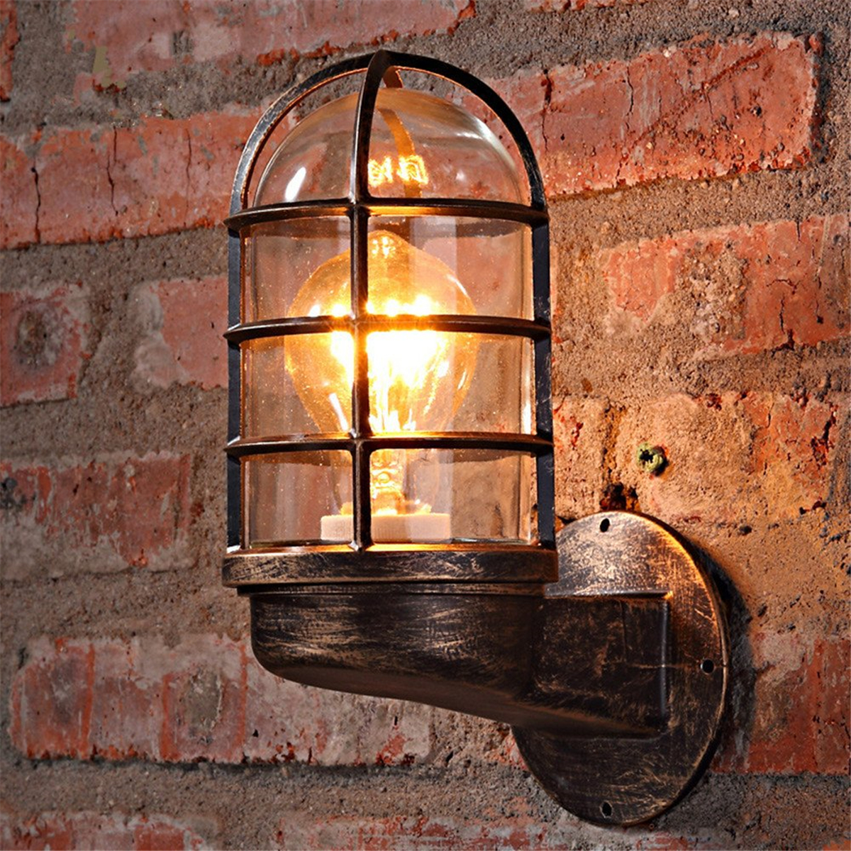 Vintage-Industrial-Unique-Wall-Lamp-Iron-Rustic-Copper-Steampunk-Lamp-Sconce-1635620-5