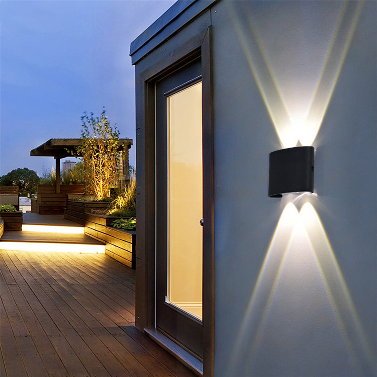 Waterproof-2-8W-LED-Wall-Light-Up-Down-Lighting-Sconce-Lamp-Indoor-Outdoor-IP65-1850910-13