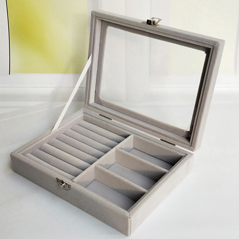 2-in-1--Detachable-Portable-Jewelry-Cosmetic-Storage-Case-Organizer-Display-Jewelry-Watch-Box-1837381-1