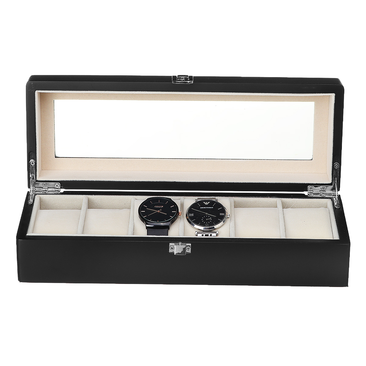 6-Slots-Coffee-Watch-Boxes-with-Window-Pillow-Watch-Jewelry-Display-Storage-Box-1667604-3
