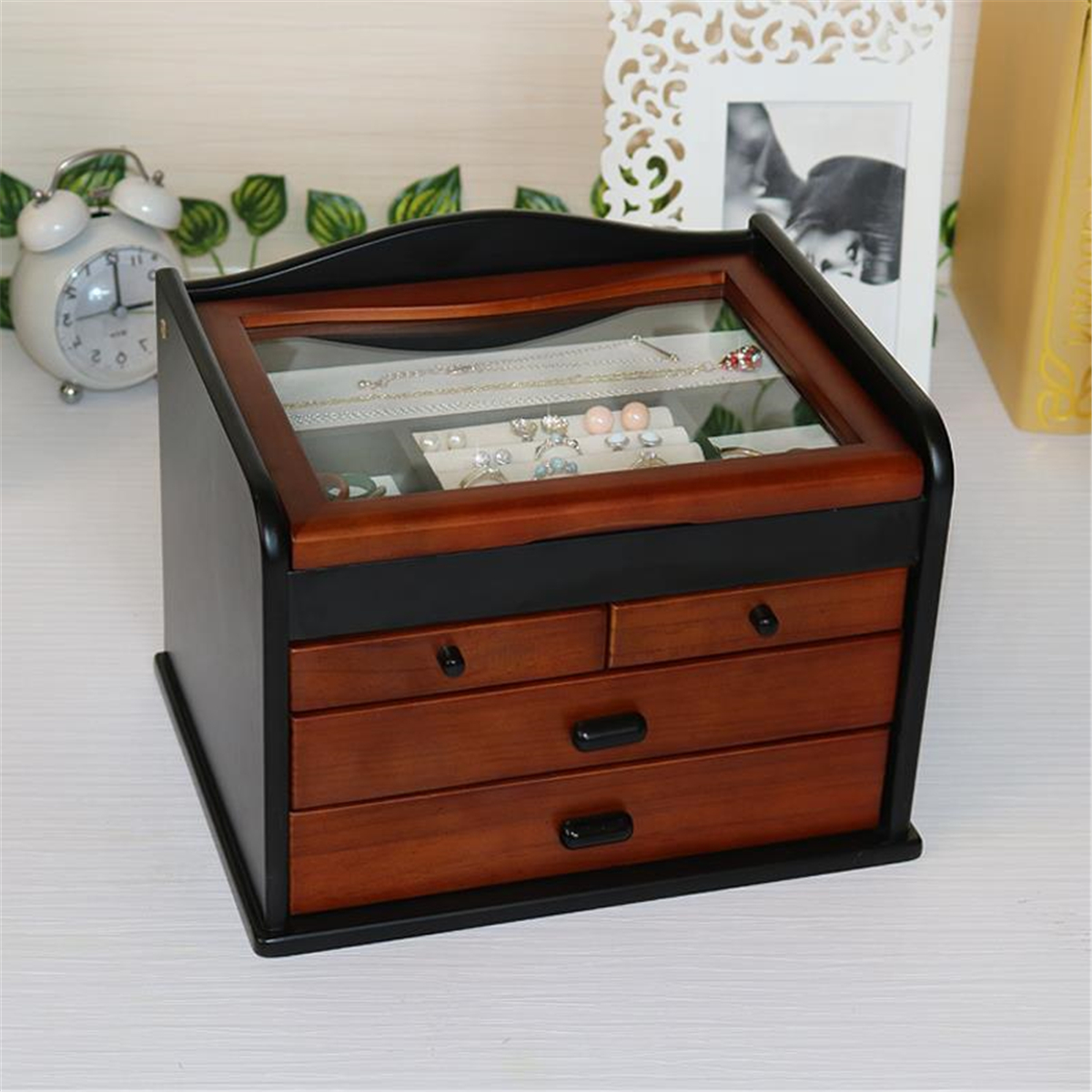 Wooden-Jewellery-Storage-Box-Multifunctional-Solid-Wood-Jewelry-Watch-Box-1764070-4