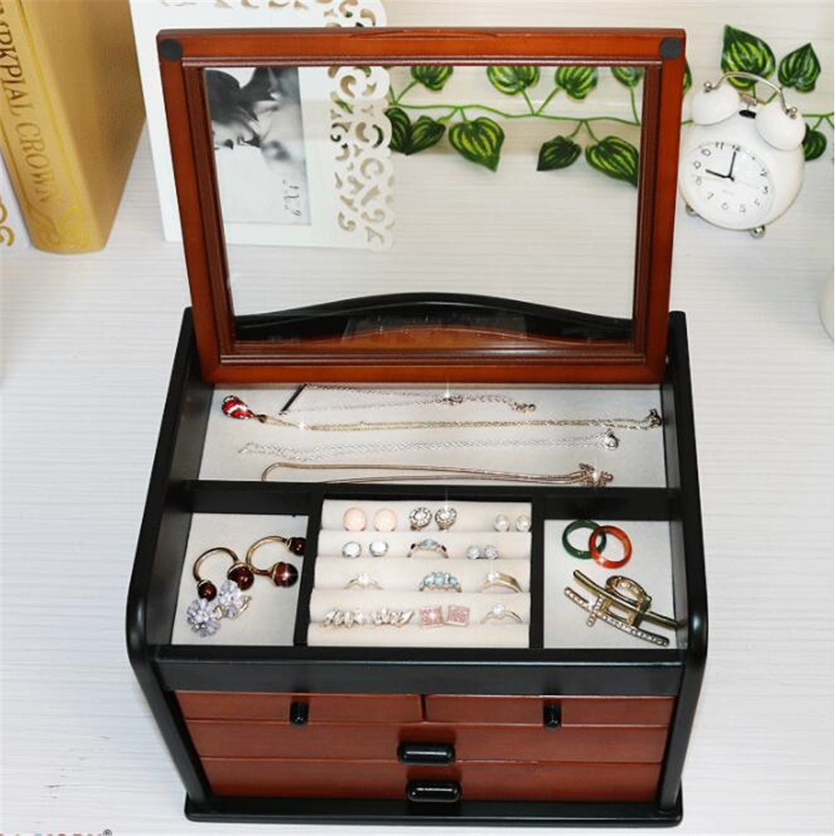 Wooden-Jewellery-Storage-Box-Multifunctional-Solid-Wood-Jewelry-Watch-Box-1764070-6